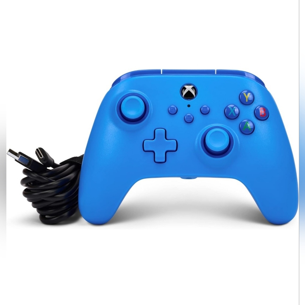 PowerA Enhanced Wired Video Game Controller for Xbox Series XIS, Blue